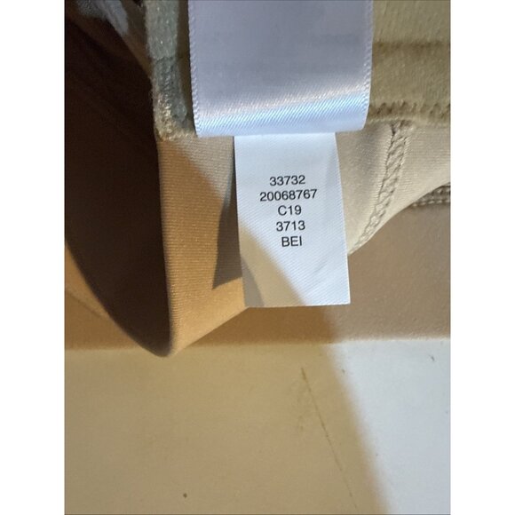 Duluth Trading Womens Plus Adjustabust High Impact Sports Bra Beige L NEW - Picture 7 of 7